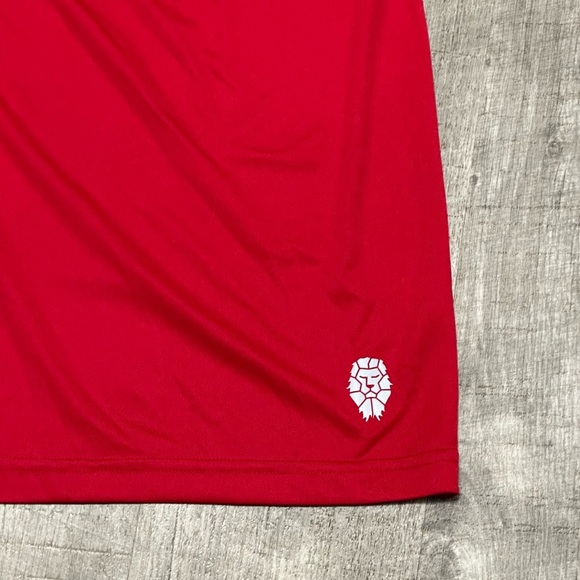 Mens Piqidig XL 40 - 42 Shorts Basketball Active Red Drawstring Fit Stretch NWT - Picture 5 of 10